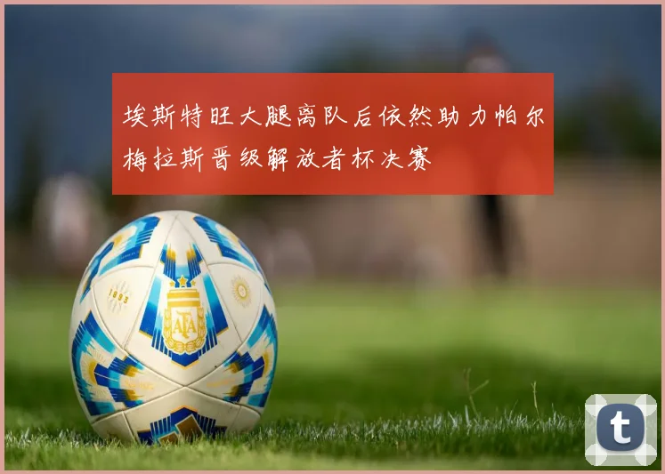 埃斯特旺大腿离队后依然助力帕尔梅拉斯晋级解放者杯决赛